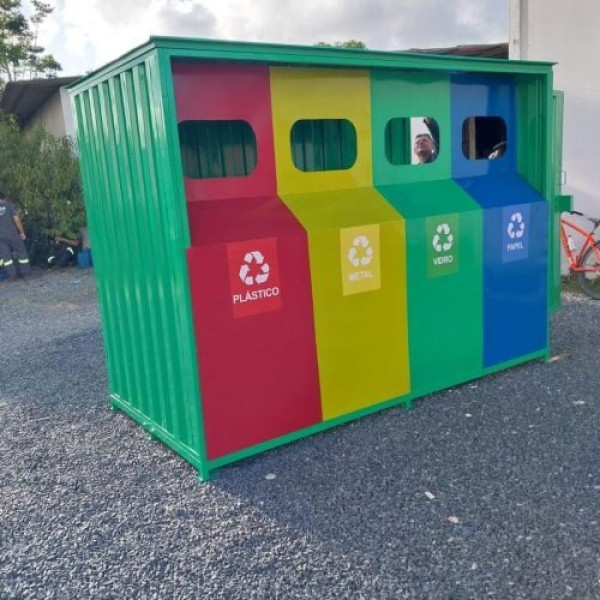 Container  Eco Ponto  - Ponto de  Coleta